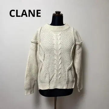 CLANE 클라네 니트 아이보리 38