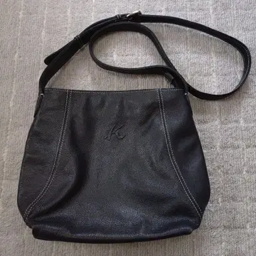 키타무라 숄더백 다크 네이비