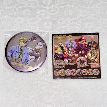 죠죠의 기묘한 모험 애니메이션 전시회 캔뱃지 보스 요시카게 키라