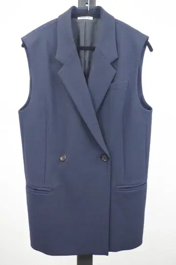 AP STUDIO 네이비 더블 브레스트 베스트 0081