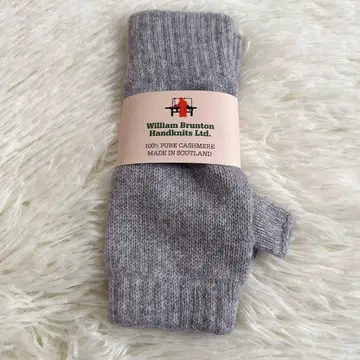 윌리엄 브란트 암커버 그레이 캐시미어 100% 핑거리스