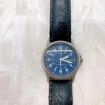 SEIKO ALBA 밀리터리 V533-6A00 가동품