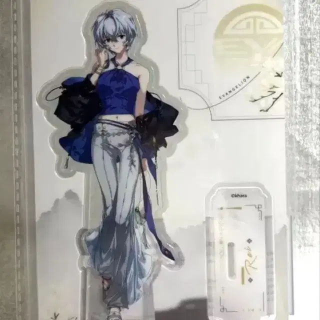 에반게리온 콜라보 카페 아야나미 레이 아크릴 스탠드