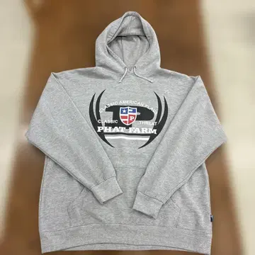 PHAT FARM 그레이 후드 부착 트레이닝복 XXL