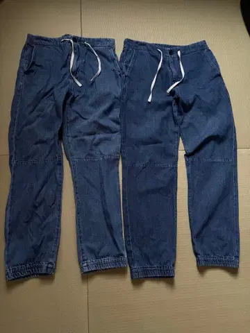 EDWIN 다크 블루 이지 팬츠