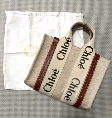 끌로에 토트백 베이지/브라운