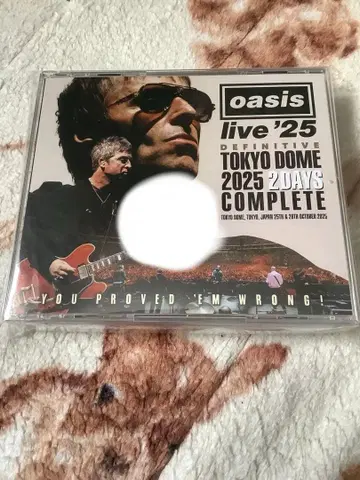 OASIS DEFINITIVE TOKYO DOME 2025 4CD 혜택