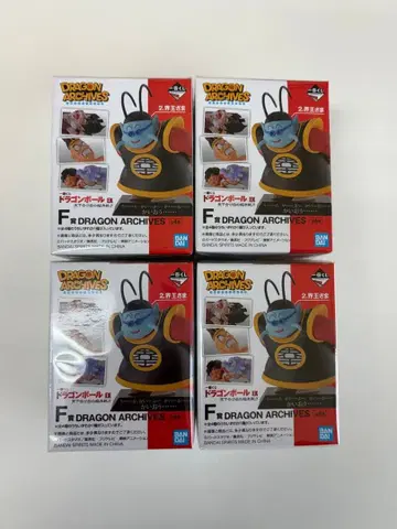 제일복권 드래곤볼 EX 승패의 갈림길 초결전 F상 계왕님 4종 세트