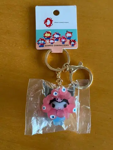 EXPO2025 산리오 입체 마스코트 클리어 컬러 키링 쿠로미