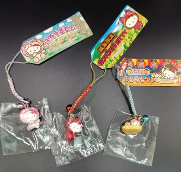 지역 한정 키티 헬로키티 스트랩 3개 세트