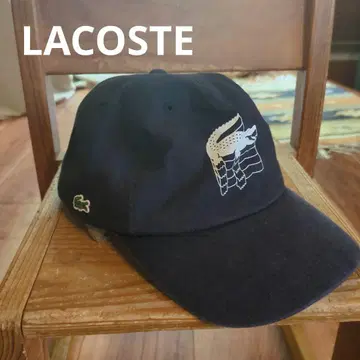 LACOSTE 네이비 야구 모자