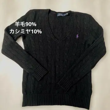캐시미어 혼방 랄프 로렌 스웨터 XS (155/80)