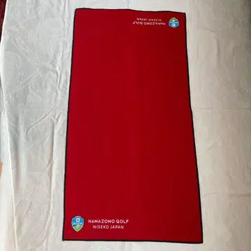 니세코 HANAZONO 골프장 무릎 타월