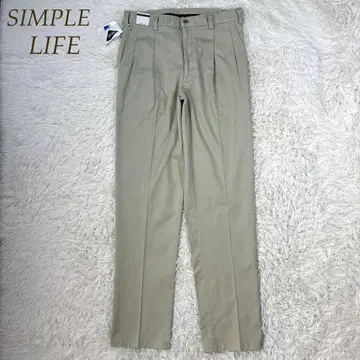 SIMPLE LIFE 새상품 택 포함 베이지 치노 팬츠