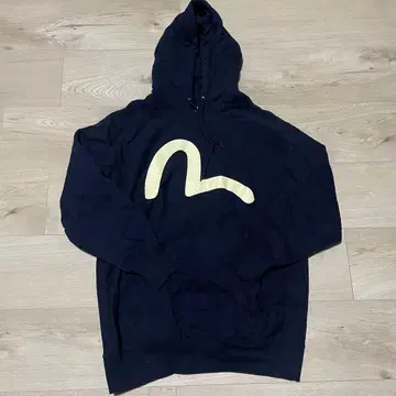 사이즈 44 화이트 카모메 네이비 컬러 네이비 후디 후드티 에비수 에비수