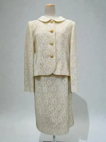 라핀 madore 셋업 아이보리 레이스 레트로 구제 의류