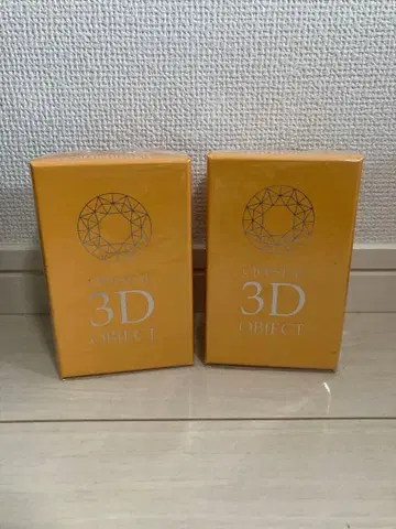 모노가타리 시리즈 3D 크리스탈 오브제 오시노 시노부 2개 세트