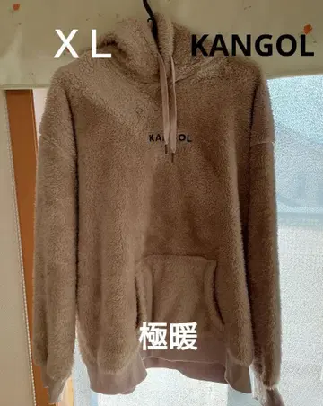 새상품급 울트라 웜 XL KANGAL 플리스 후드티 그레이지