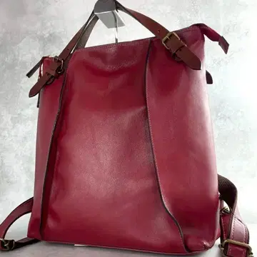 [미사용급] 몬토와 소가죽 3way 백팩 숄더 핸드백