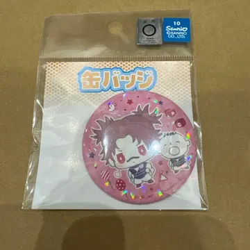 주술회전 시부야 사건 산리오 캐릭터즈 홀로그램 캔뱃지 쵸소우