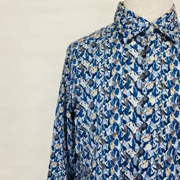 아쿠아스큐텀 슬림핏 긴팔 셔츠 L