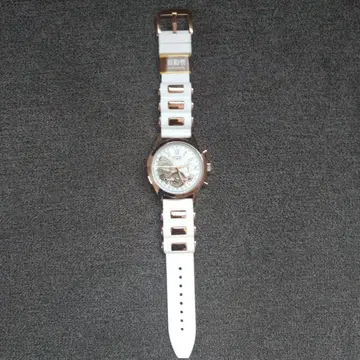 SONNE 손목시계 화이트/골드 크로노그래프 새상품