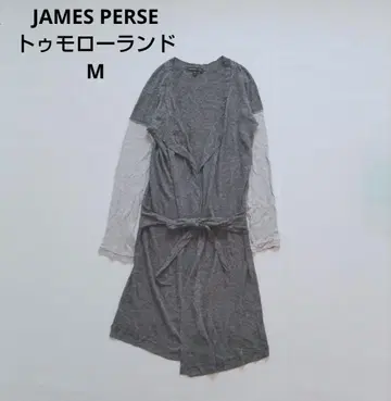 JAMES PERSE 투모로우랜드 롱 가디건 린넨 블렌드