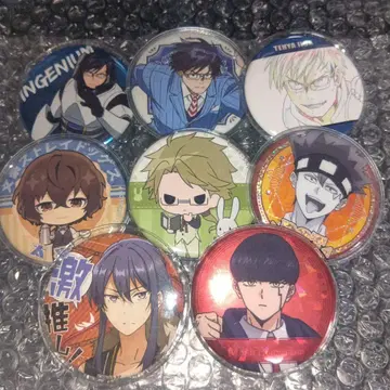 애니메이션 캐릭터 캔뱃지 8개 세트