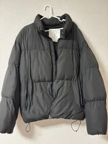 블랙 다운 자켓