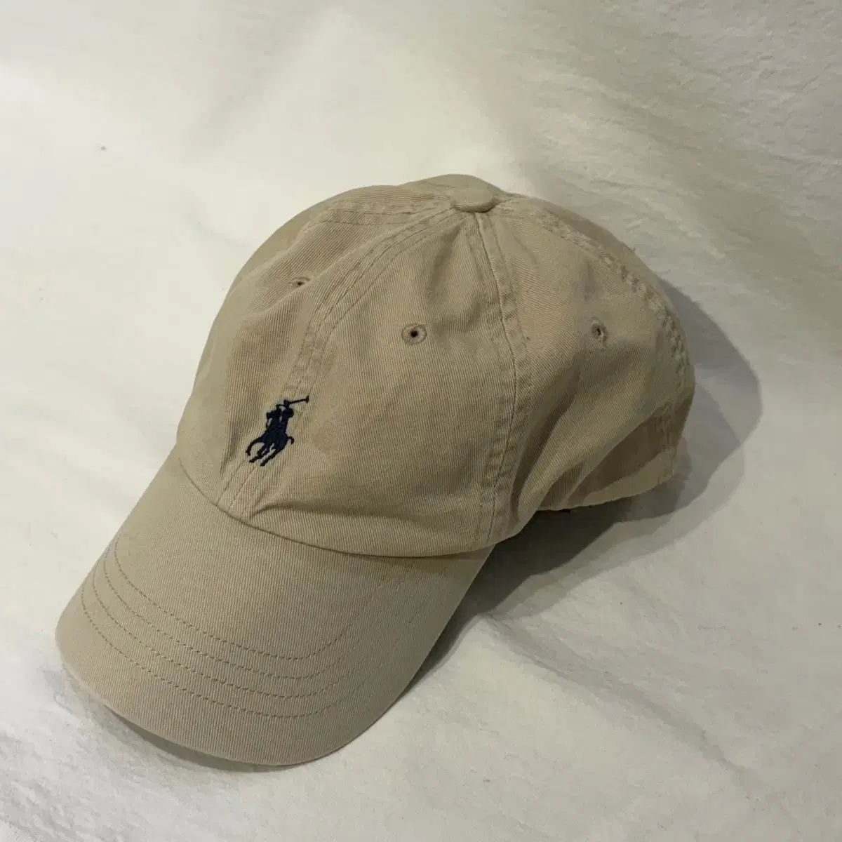 Polo Ralph Lauren beige ball cap hat