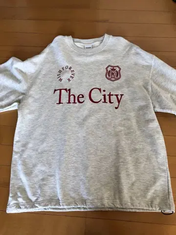 WISH FOREVER 그레이 트레이닝복 The City