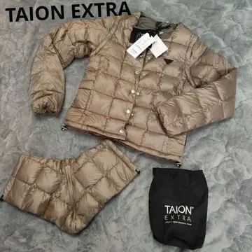 TAION EXTRA 크루넥 이너 다운 세트