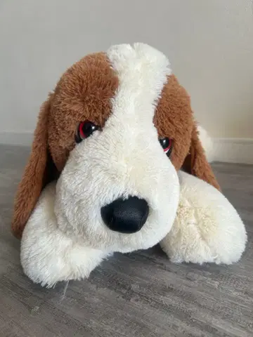 Hush Puppies 개 모양 봉제 인형 대형