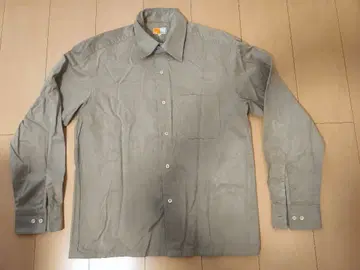 E.Z. by ZEGNA 그레이 긴팔 셔츠 L