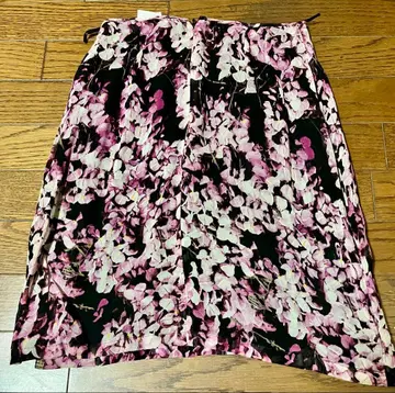 SPORTMAX 꽃무늬 타이트 스커트 무릎 기장