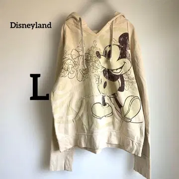 Disneyland 미키마우스 후드티 [ L ] 베이지