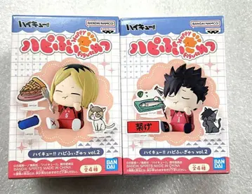 하이큐!! 하피피규어 vol.2 코즈메 켄마 쿠로오 테츠로 세트