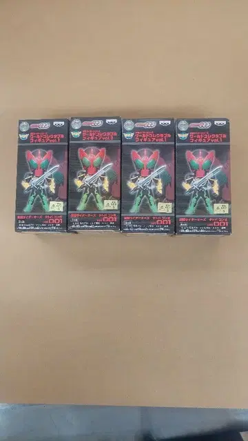 월드 콜렉터블 vol.1 가면라이더 오즈 타토바 콤보 미개봉 새상품 4개