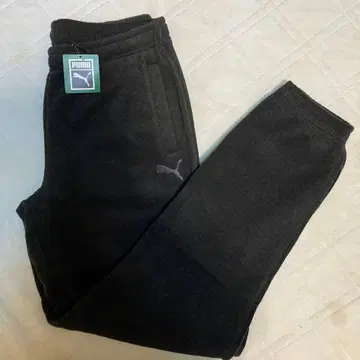 PUMA 블랙 조거 팬츠 XXL