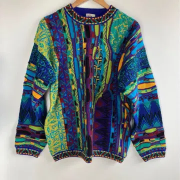 3D 니트 coogi풍 스웨터 M 사이즈