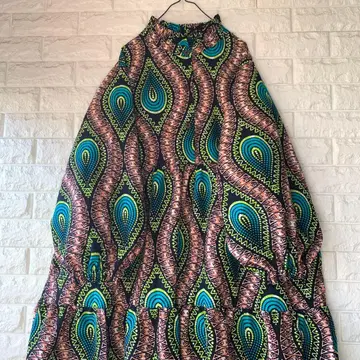 아프리칸 티어드 원피스