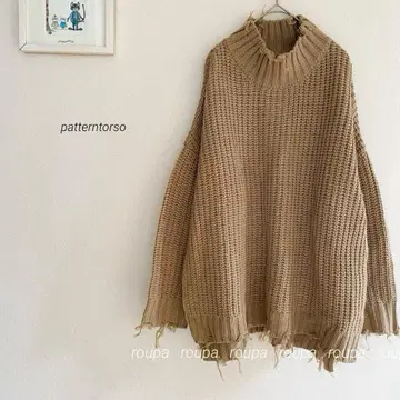 patterntorso 데미지 니트 풀오버 0007