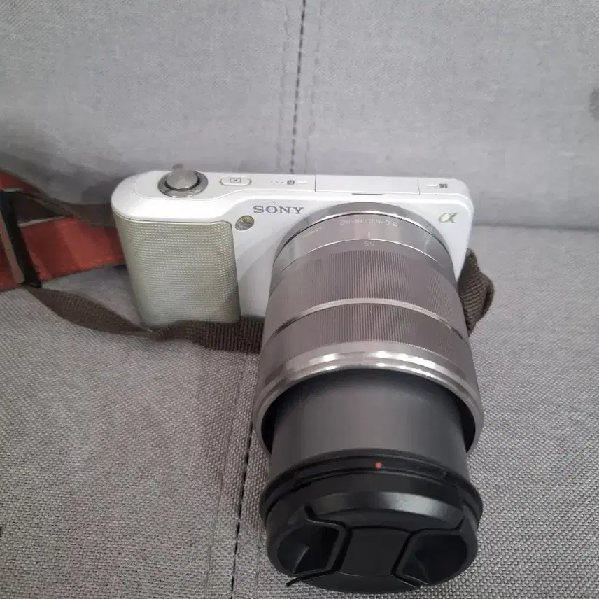 44.소니 알파 nex-3미러리스 카메라 화이트