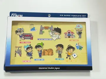 명탐정 코난 유니버셜 쿨 재팬 2024 [ 핀 배지 컴플리트 세트