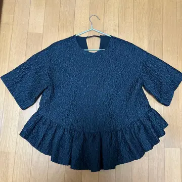 지프소피아 gypsohila Flower Gloss Tee 블랙