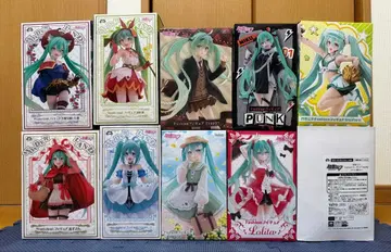 하츠네 미쿠 woderland fashion 피규어 묶음 판매