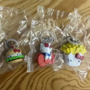 헬로키티 아메리칸 디자인 메지루시 액세서리 3종 세트