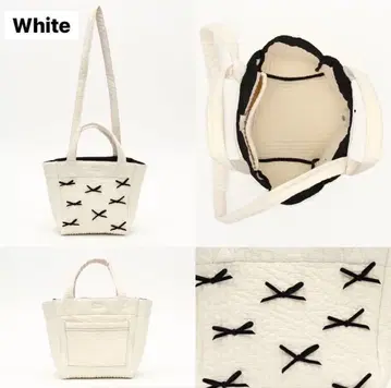 gypsohila 지프소필라 s 토트백 화이트