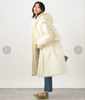 BARNYARDSTORM 다운 롱 다운 서모 라이트 다운 베스트