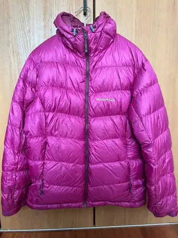 mont-bell 다운 자켓 M 핑크 퍼플